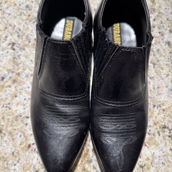 Vintage Durango Black Western Boots - SIZE 7 - Picture 3 of 3